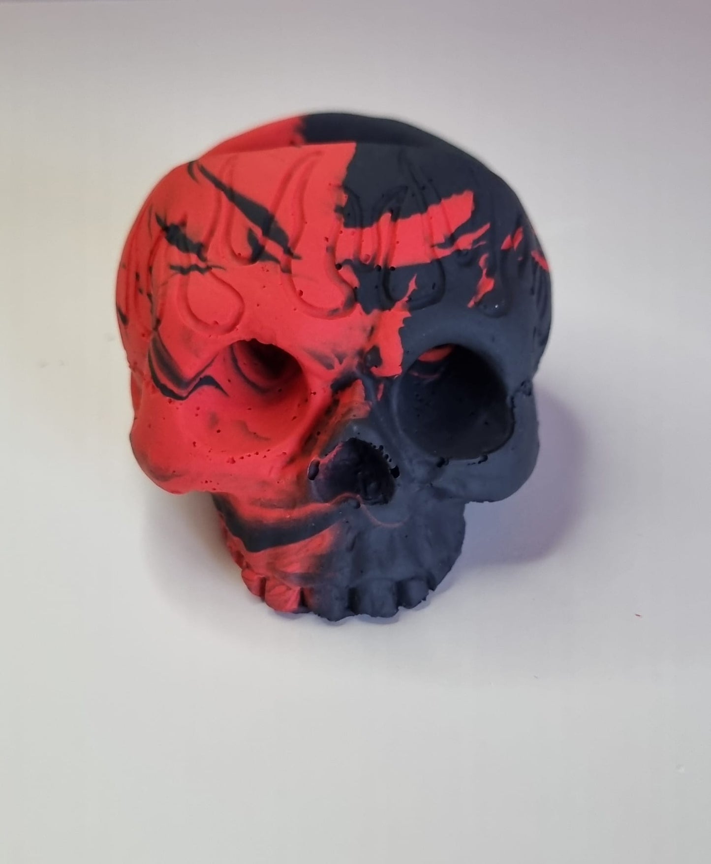 Halloween Skull Tea Light Holder