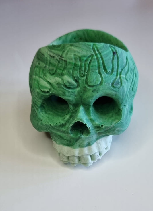 Halloween Skull Tea Light Holder
